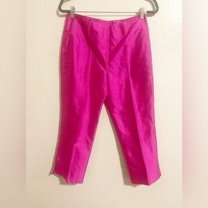 Escada Fascia Punk Silk Blend Pants Size 38